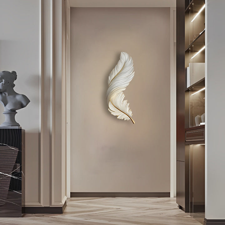 Modern LED Mural Wall Lamp with Remote Control