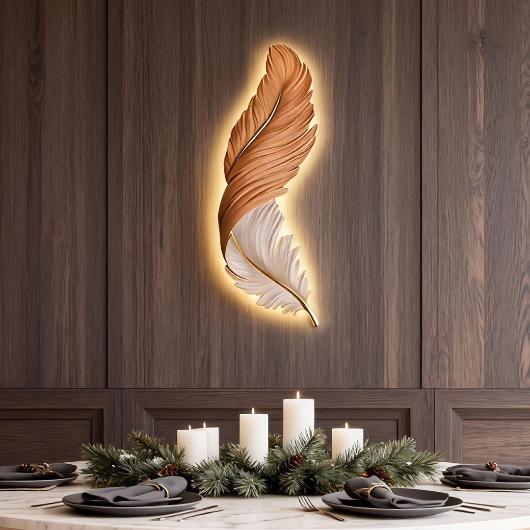 Modern LED Mural Wall Lamp with Remote Control