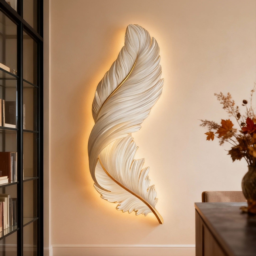 Modern LED Mural Wall Lamp with Remote Control
