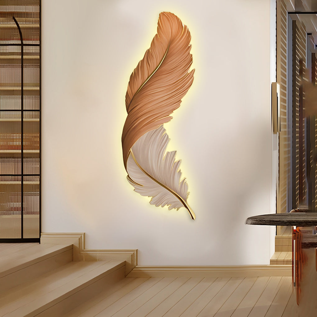 Modern LED Mural Wall Lamp with Remote Control