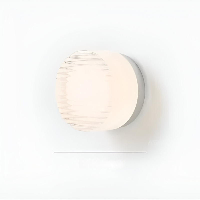 Nordic Minimalist Iron Acrylic LED Wall Light – Bedroom Hallway Living Room