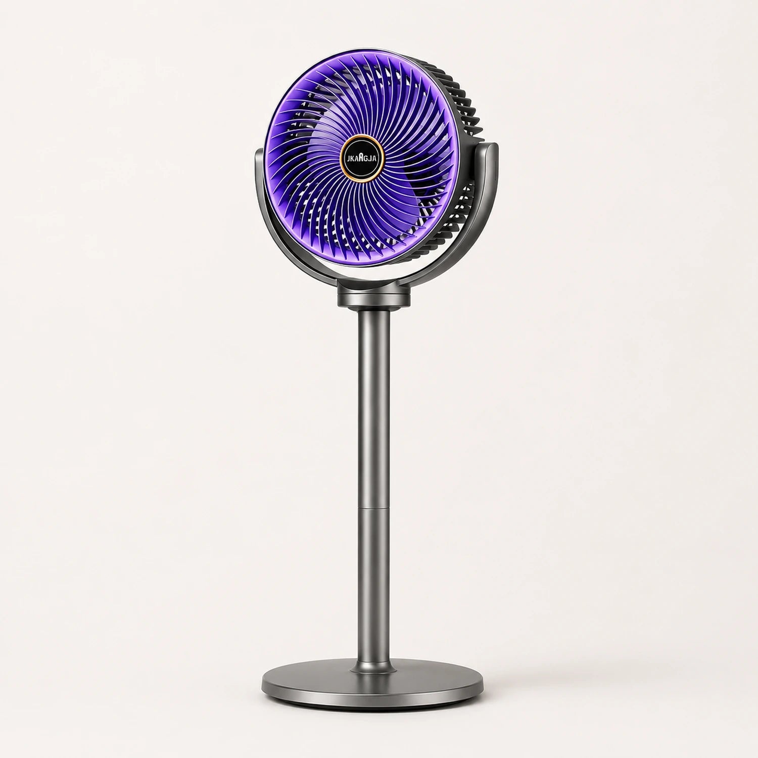 3-in-1 Modern Air Circulator Fan with 5 Speeds and 4 Adjustable Heights