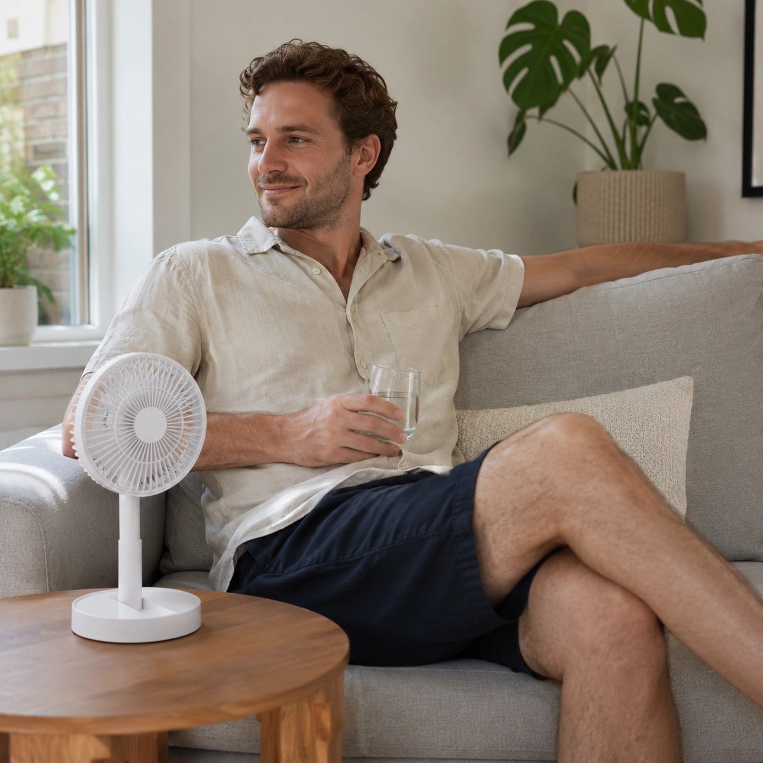 Portable Foldable Rechargeable Desk Fan