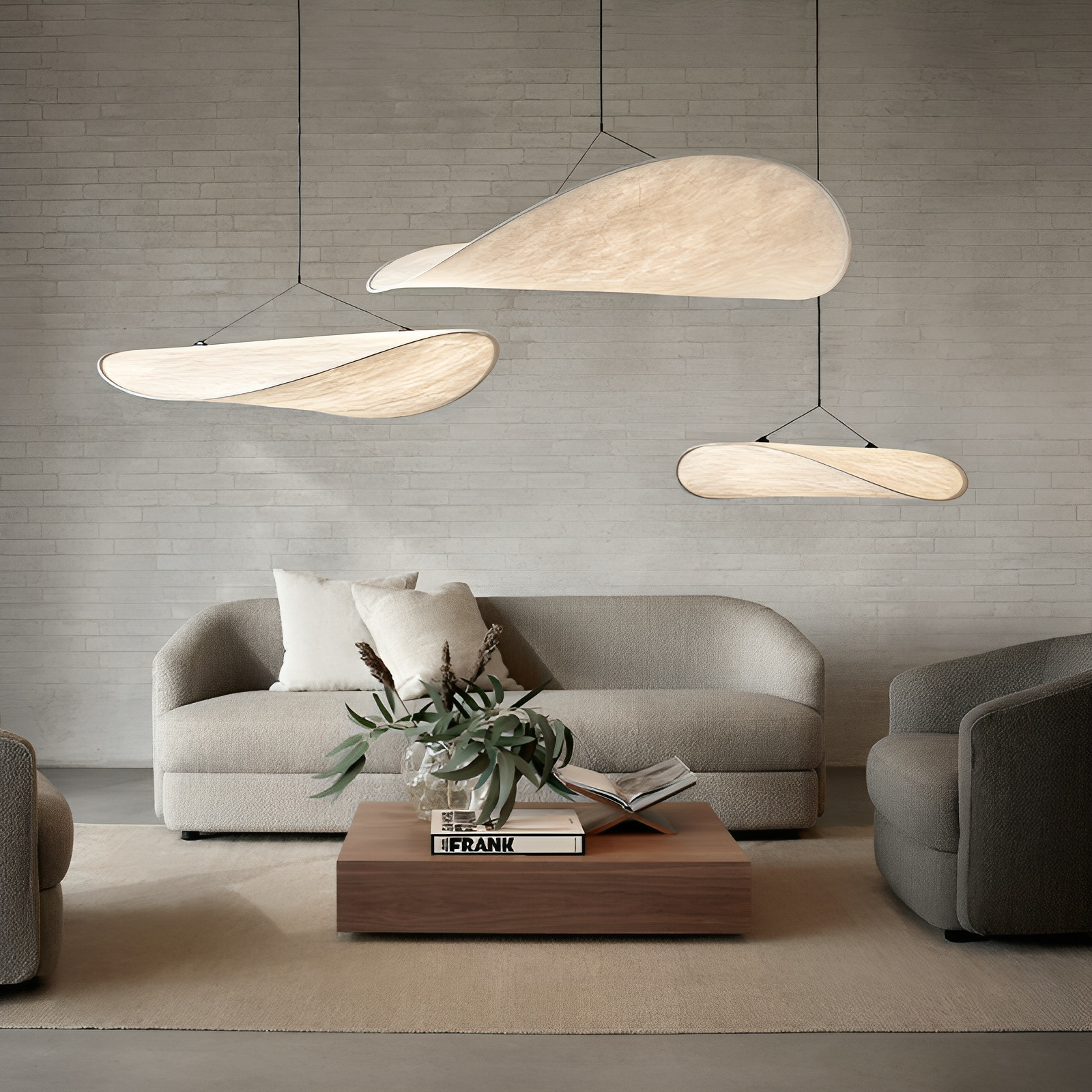Japandi Modern Pendant Light