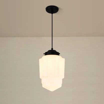 Vintage Glass Kitchen Island Pendant Light