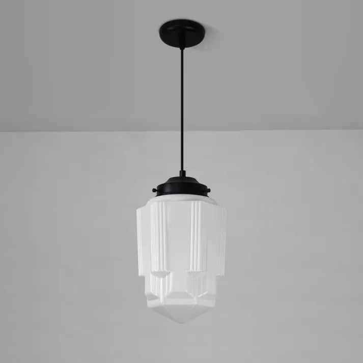 Vintage Glass Kitchen Island Pendant Light