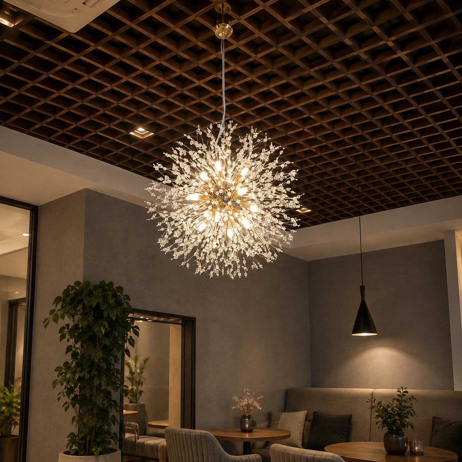 Modern Dandelion LED Pendant Light