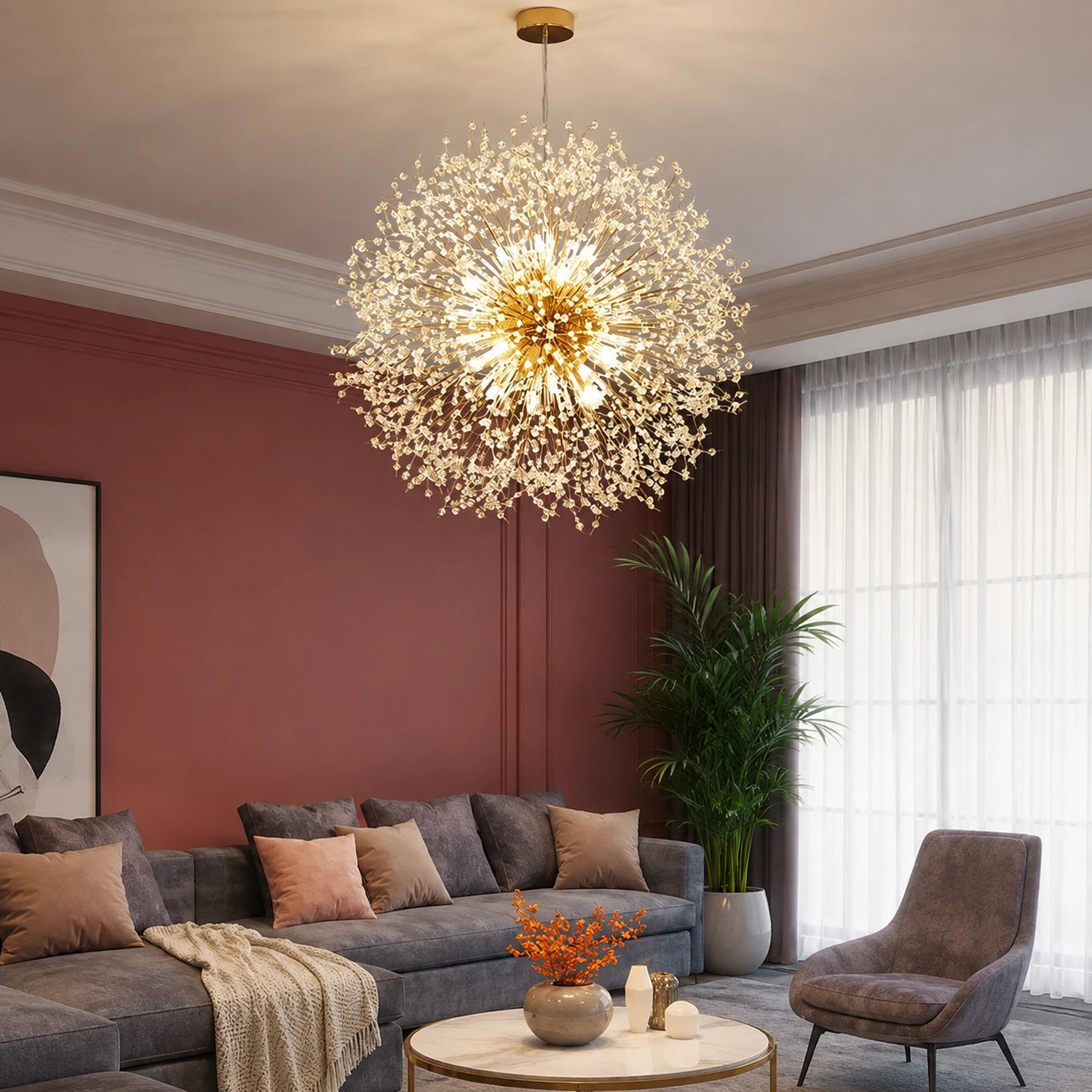 Modern Dandelion LED Pendant Light