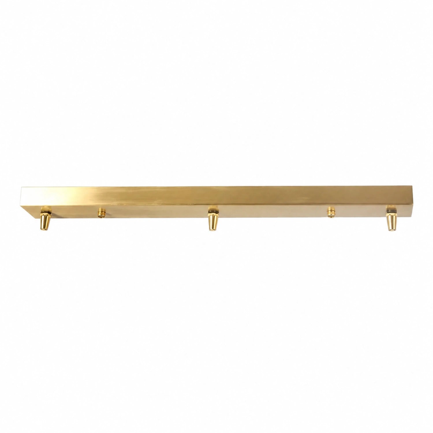 Clear Glass LED Pendant Light with Copper Finish