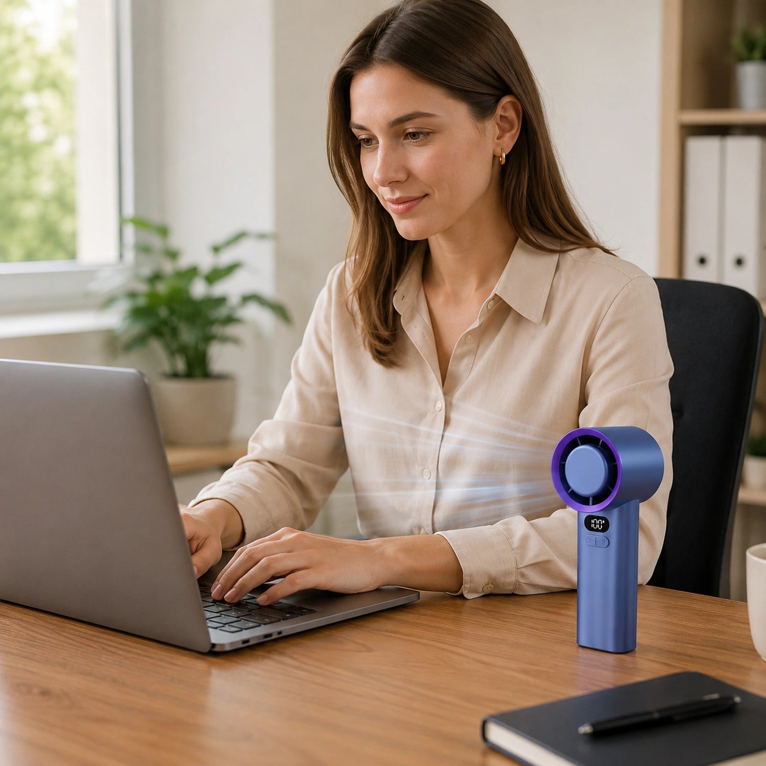 Rechargeable Turbo Handheld Fan