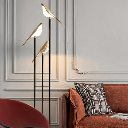 Modern Tall Standing Living Room and Bedroom Floor Lamp