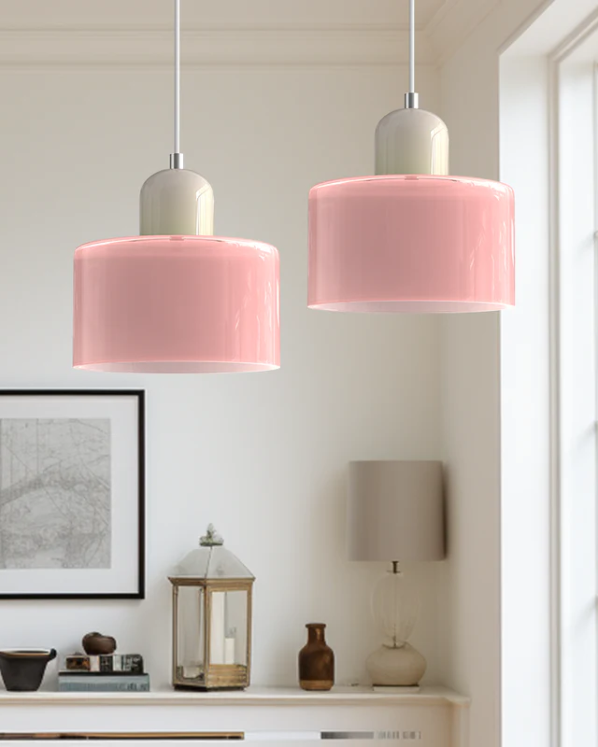 Modern Soft Illumination Glass Flush Mount Ambient Ceiling Light