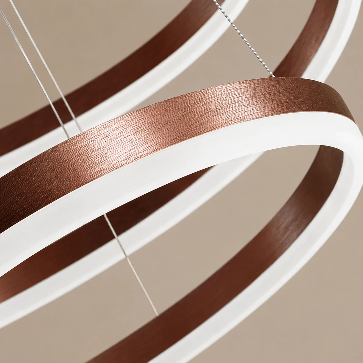 Modern LED Circular Ring Pendant Light