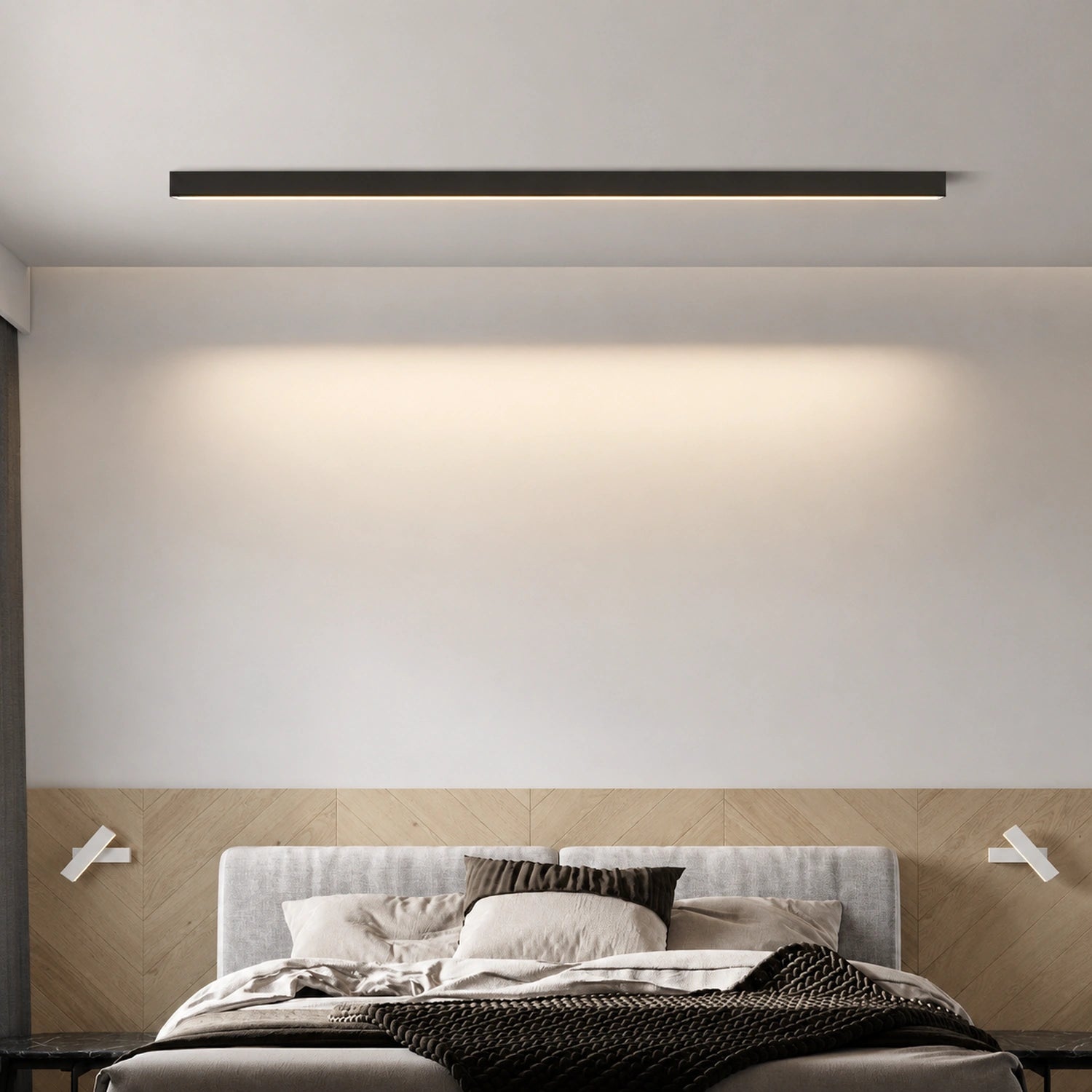 Minimalist Linear LED Ceiling Light