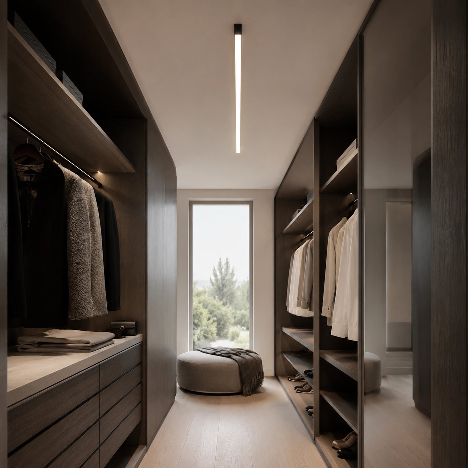 Minimalist Linear LED Ceiling Light