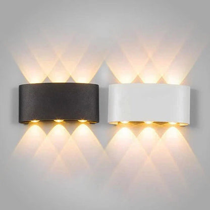 Modern Waterproof LED Wall Lamp Outdoor Indoor Lighting