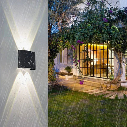 Modern Waterproof LED Wall Lamp Outdoor Indoor Lighting