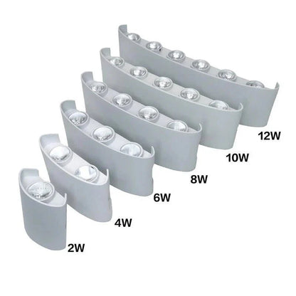 Modern Waterproof LED Wall Lamp Outdoor Indoor Lighting
