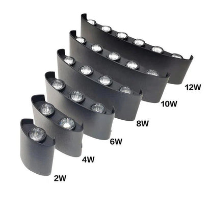 Modern Waterproof LED Wall Lamp Outdoor Indoor Lighting