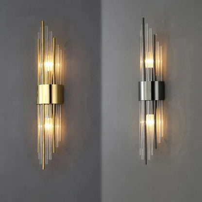 Modern LED Crystal Contemporary Dimmable Wall Sconce