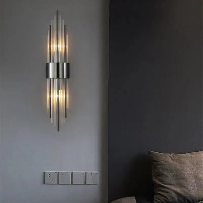 Modern LED Crystal Contemporary Dimmable Wall Sconce