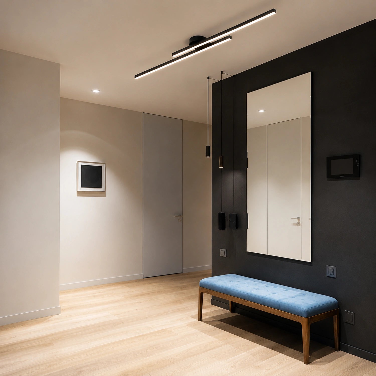 Modern Linear LED Ceiling Light