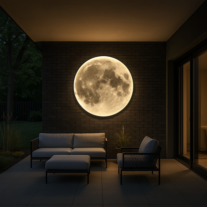 Modern Moon Wall Lamp