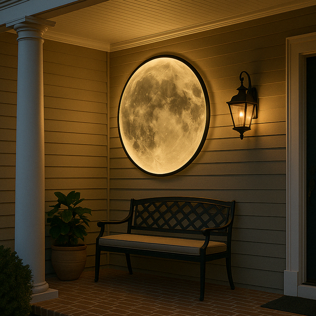 Modern Moon Wall Lamp