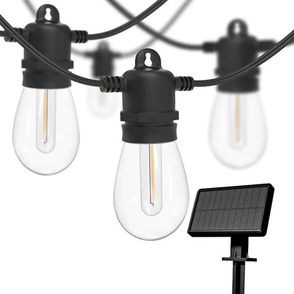 Solar Festoon Lights IP65 Waterproof Shatterproof with Remote
