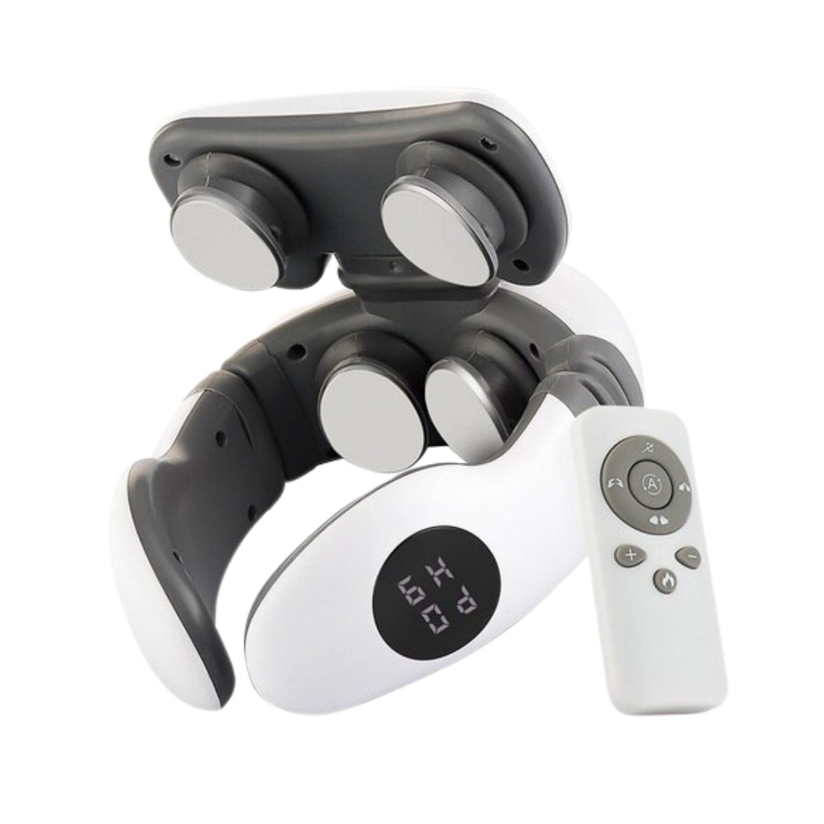 White TENS neck massager