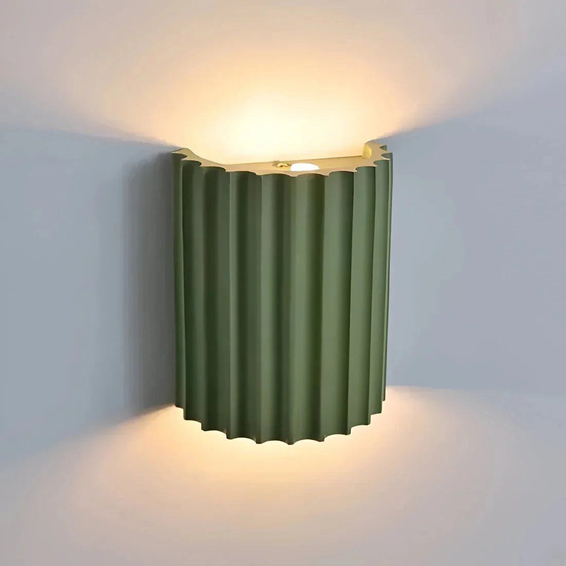 Nordic Minimalist LED Wall Lamp Macaron Resin