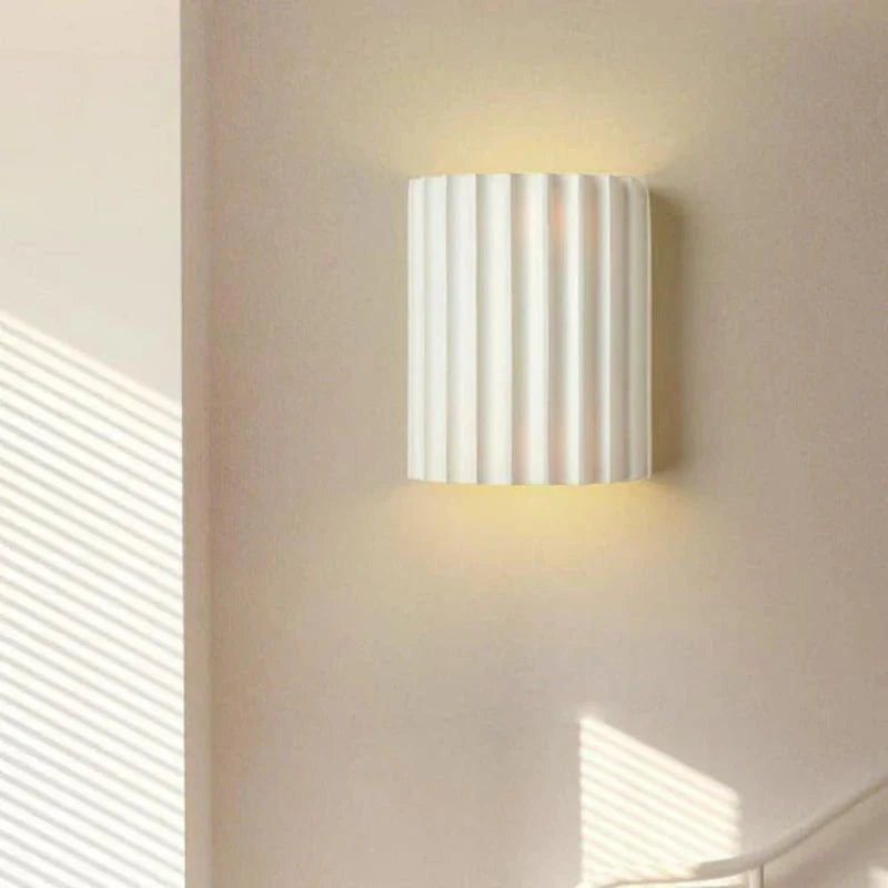 Nordic Minimalist LED Wall Lamp Macaron Resin