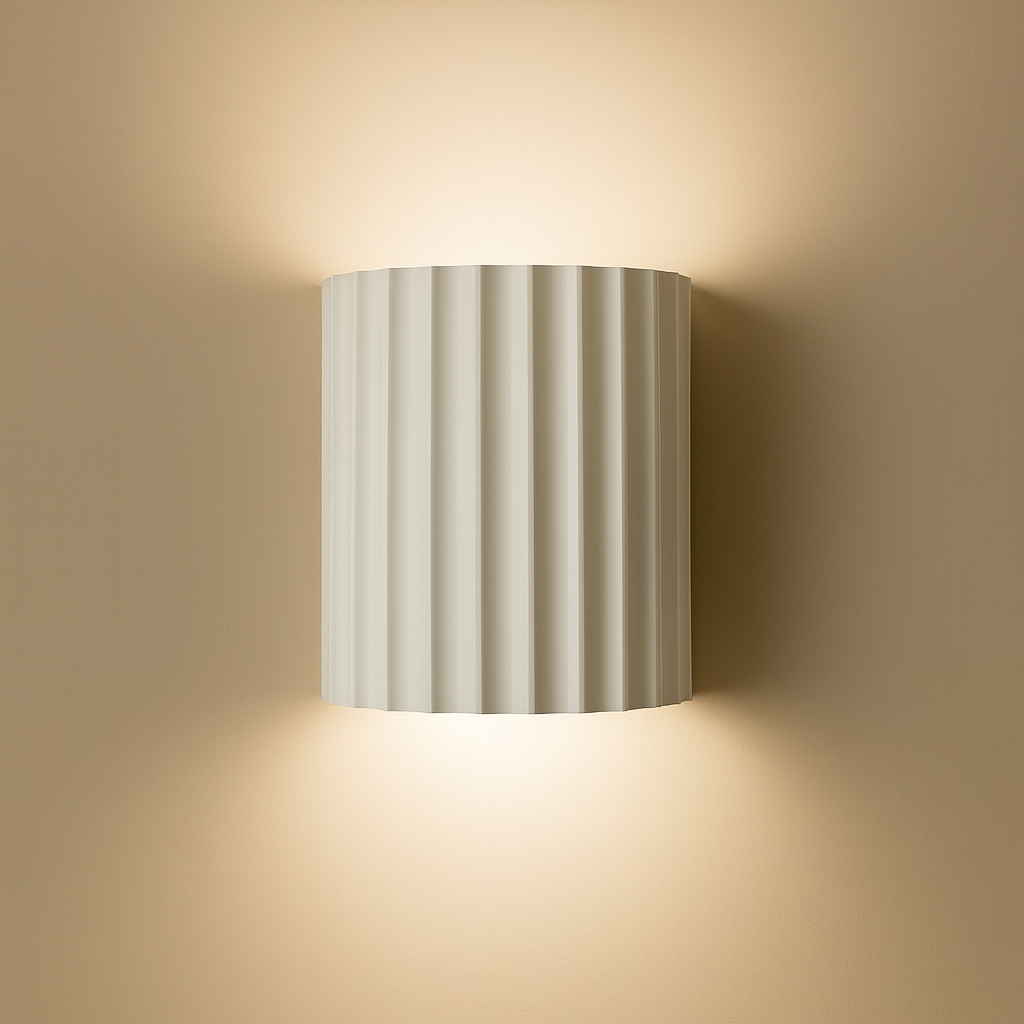 Nordic Minimalist LED Wall Lamp Macaron Resin