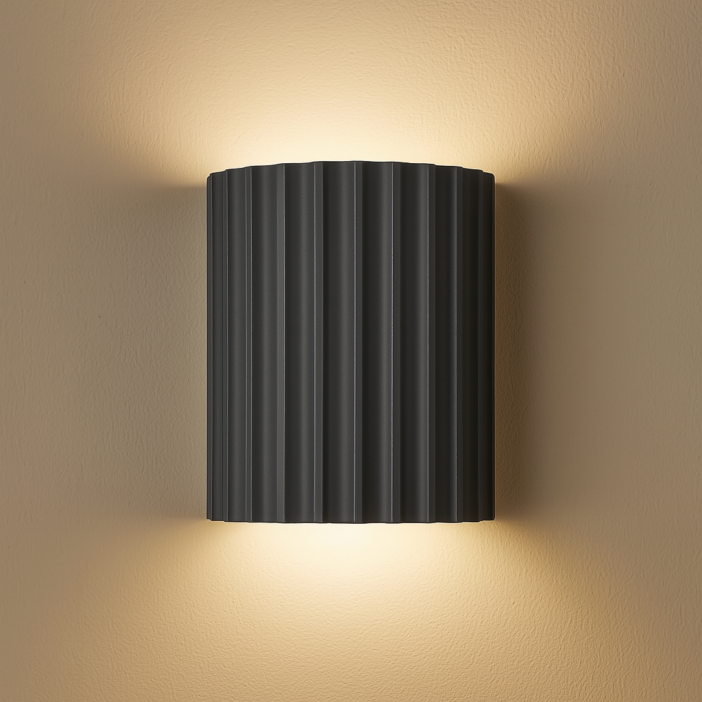 Nordic Minimalist LED Wall Lamp Macaron Resin