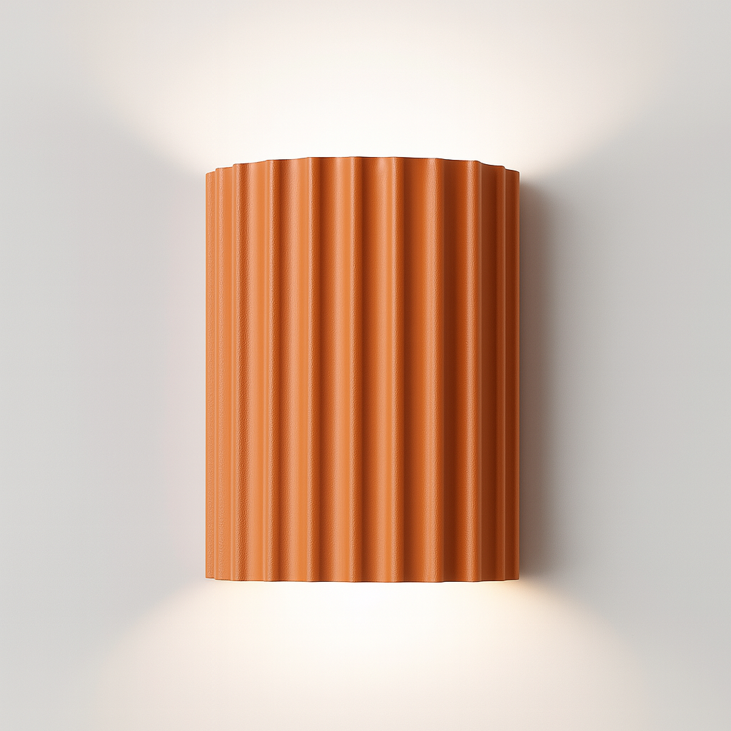 Nordic Minimalist LED Wall Lamp Macaron Resin