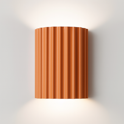 Nordic Minimalist LED Wall Lamp Macaron Resin