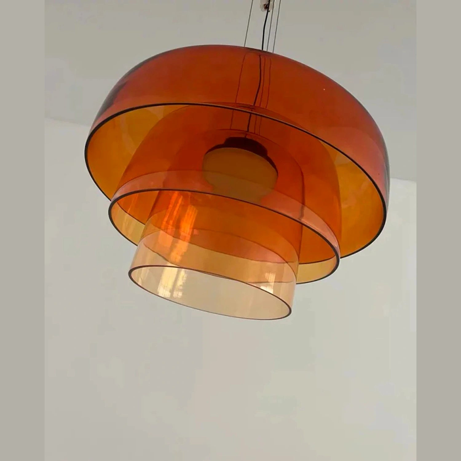 Colorful Glass Pendant Light for Dining Table & Living Room