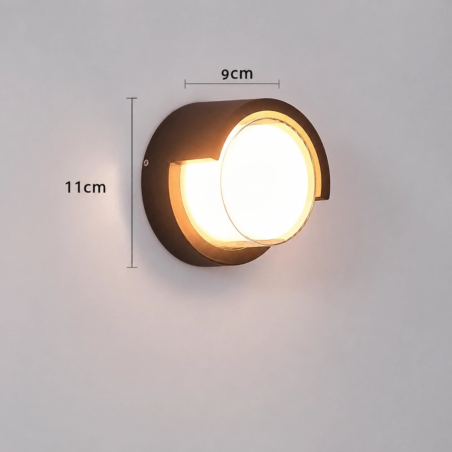 Modern LED Wall Light for Indoor & Outdoor Use