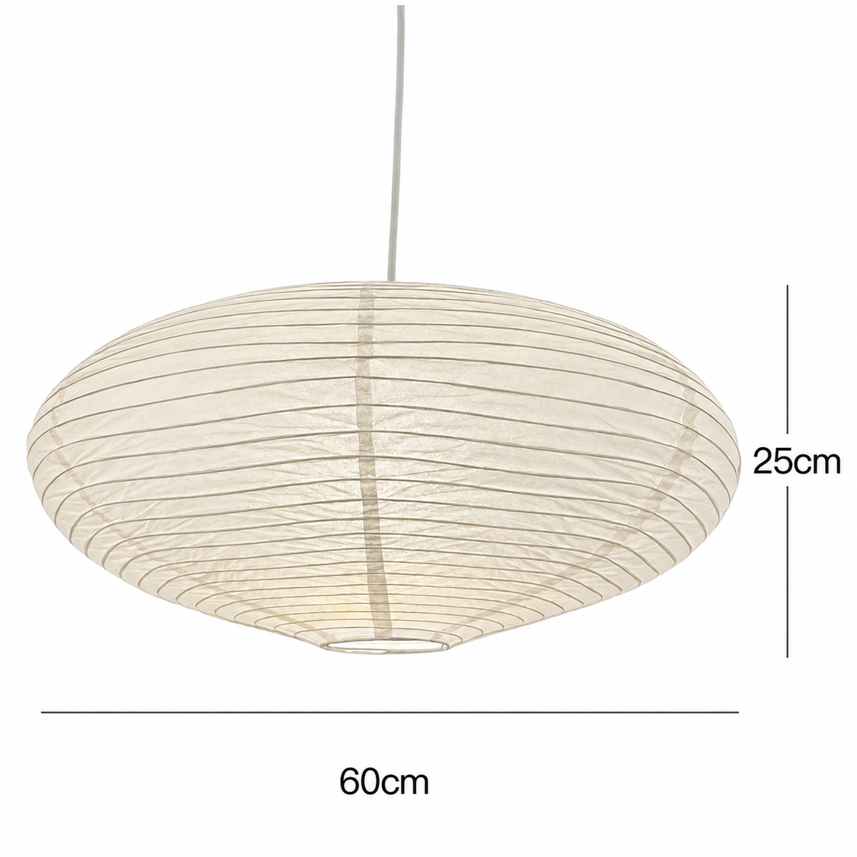 Wabi Sabi Paper Pendant Light