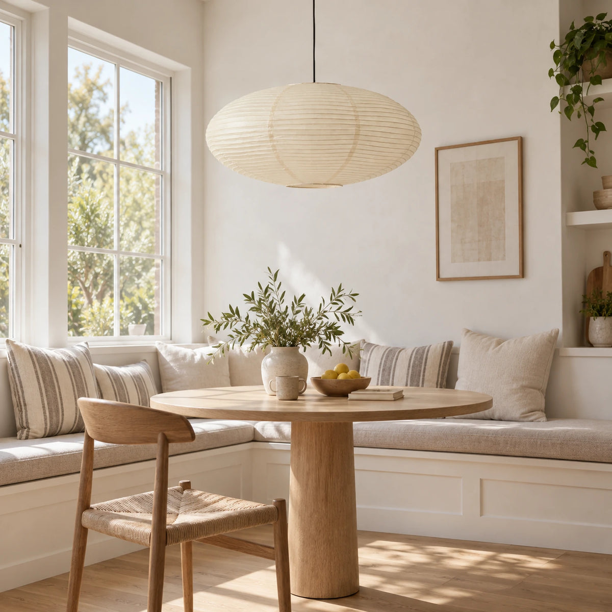 Wabi Sabi Paper Pendant Light