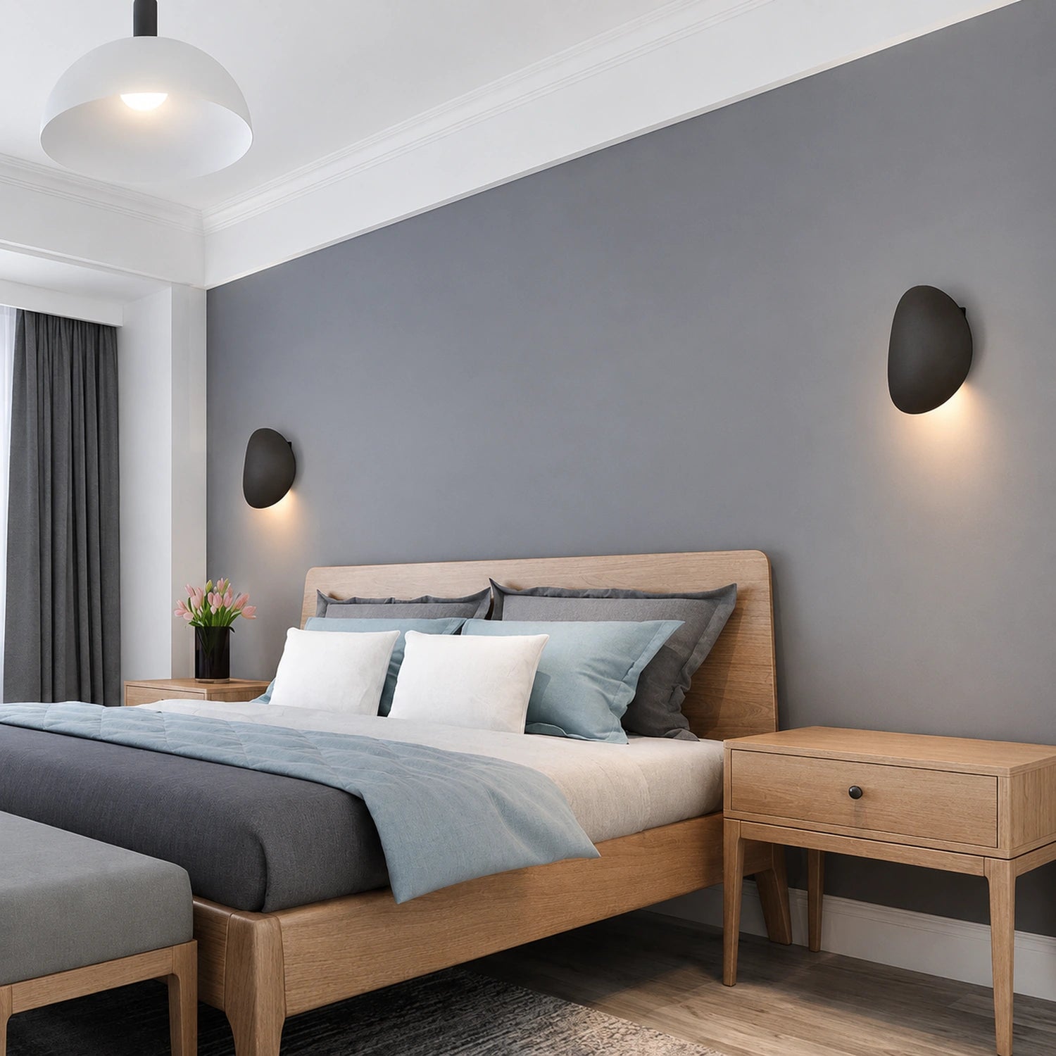 Modern Aluminium LED Wall Light with Up & Down Illumination
