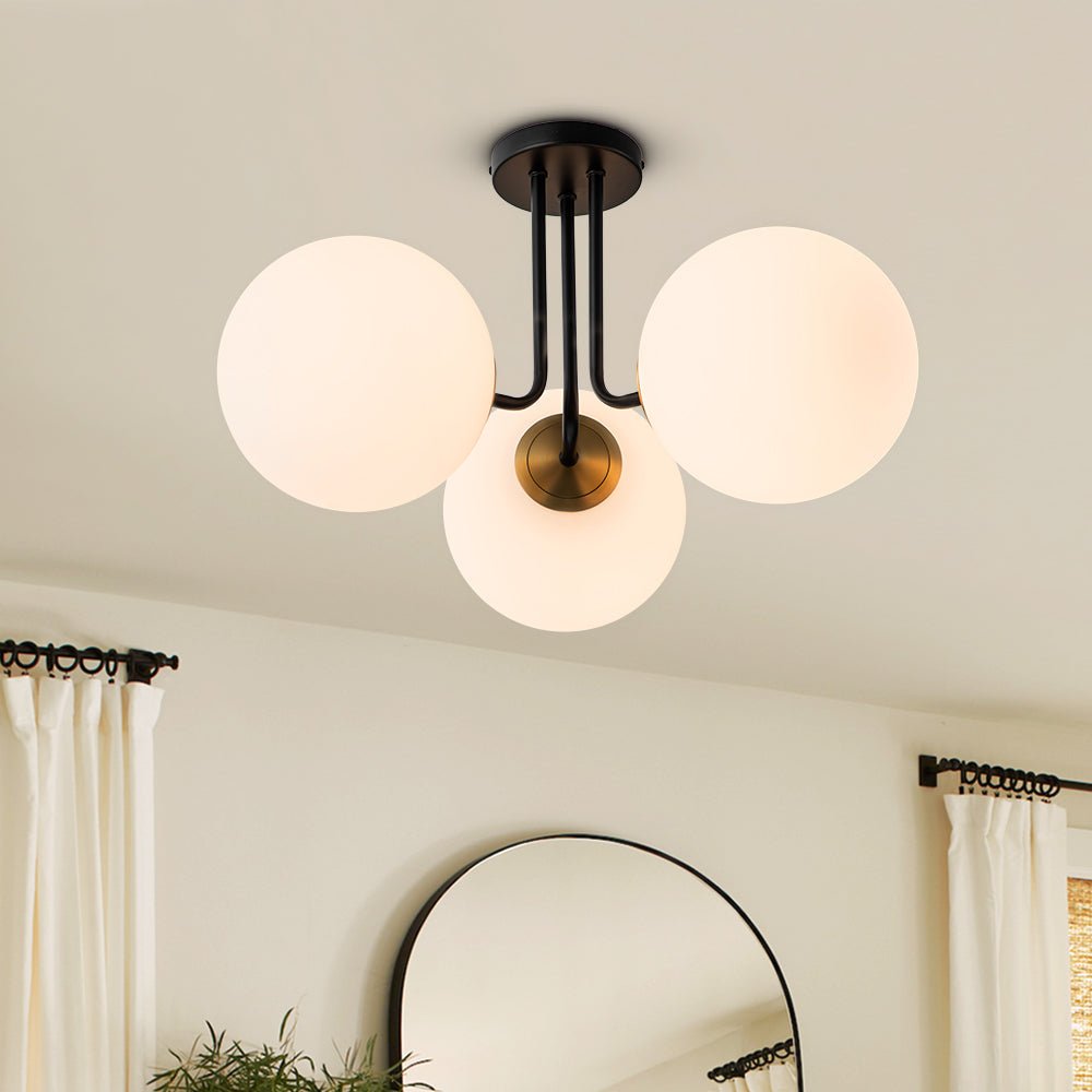 Mid Century Modern Minimalist Retro Living Room Ceiling Light