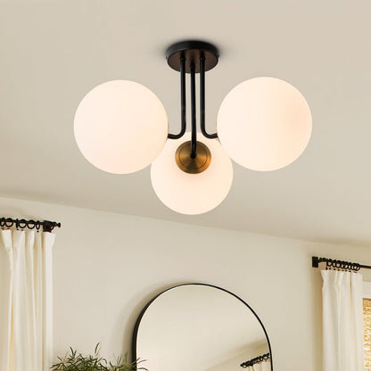 Mid Century Modern Minimalist Retro Living Room Ceiling Light