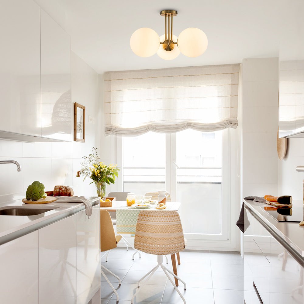 Mid Century Modern Minimalist Retro Living Room Ceiling Light