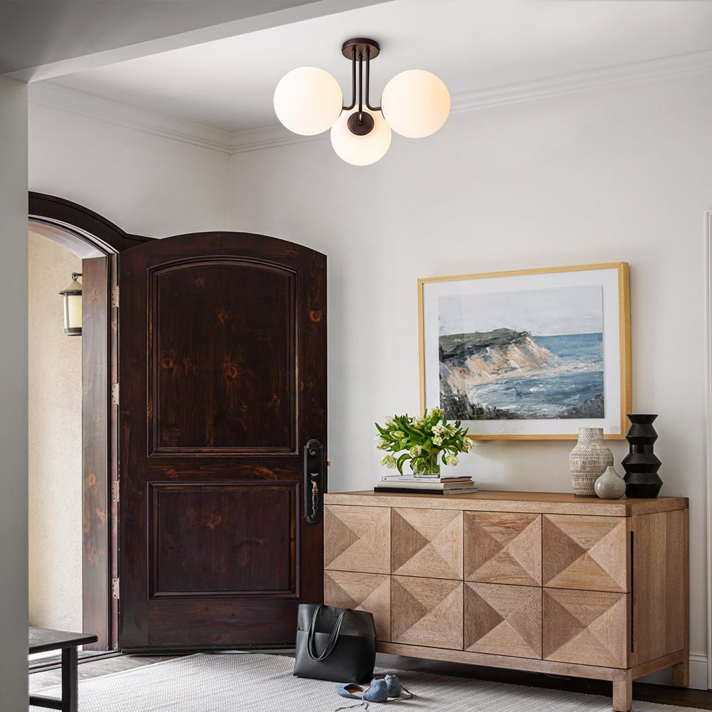 Mid Century Modern Minimalist Retro Living Room Ceiling Light