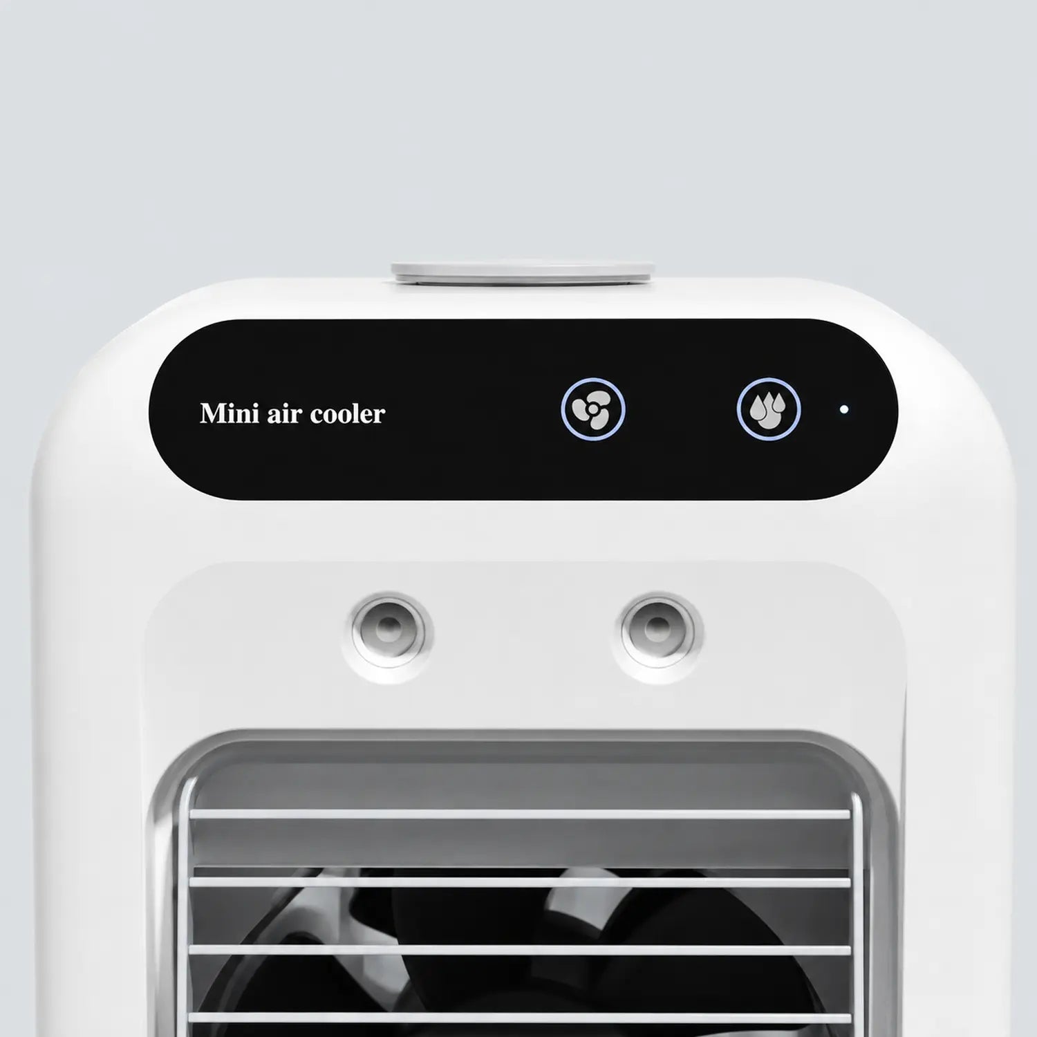 Portable USB Air Cooler with Water Tank & Rechargeable Battery