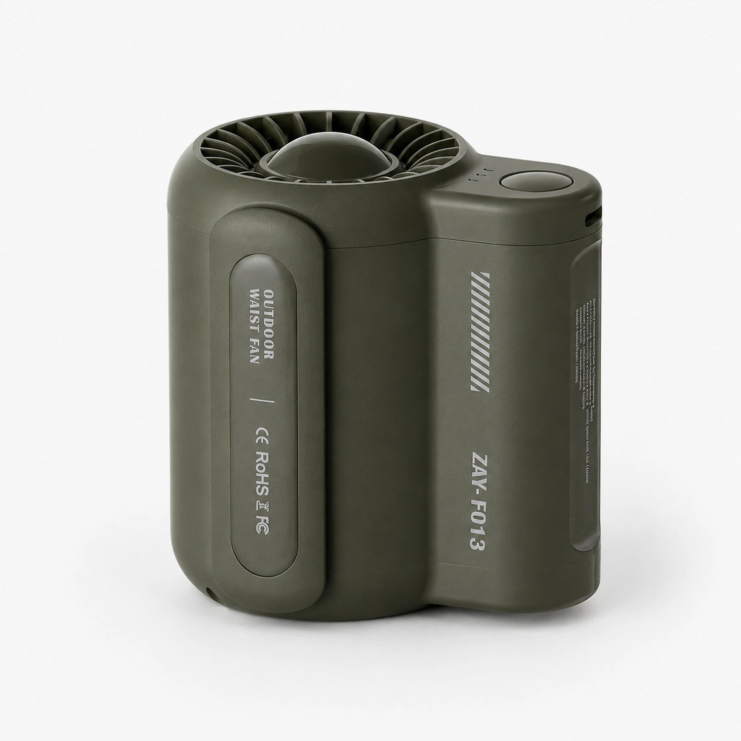 Portable Rechargeable Waist Clip Fan
