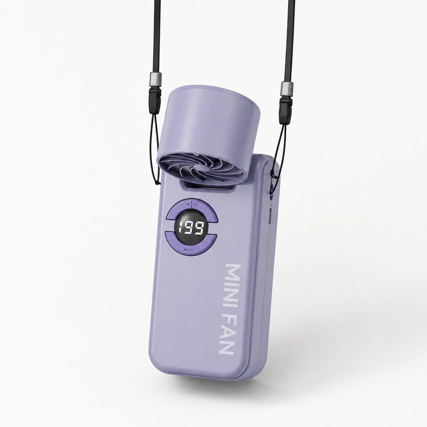 Portable Handheld Turbo Fan with LED Display