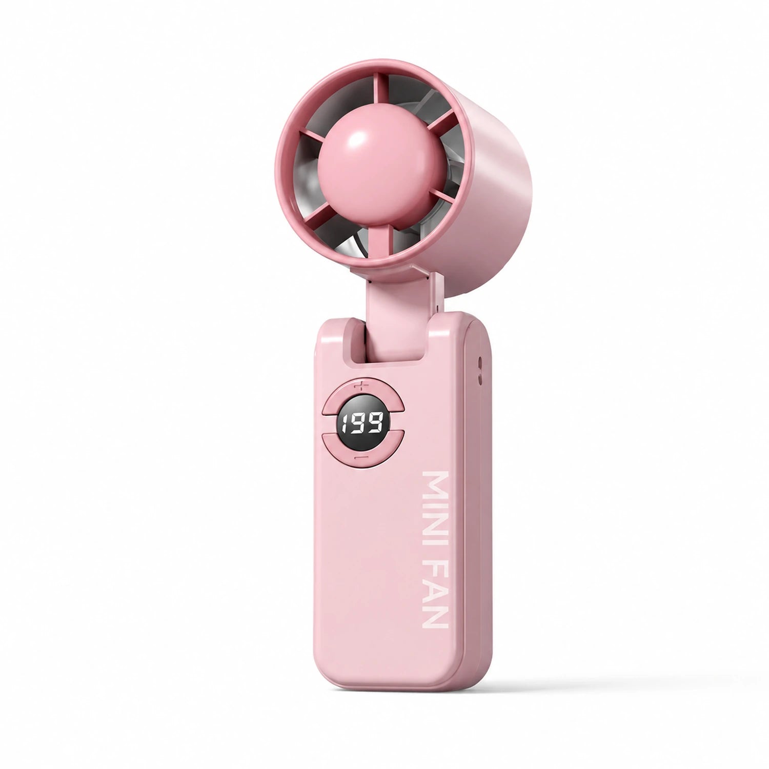 Portable Handheld Turbo Fan with LED Display