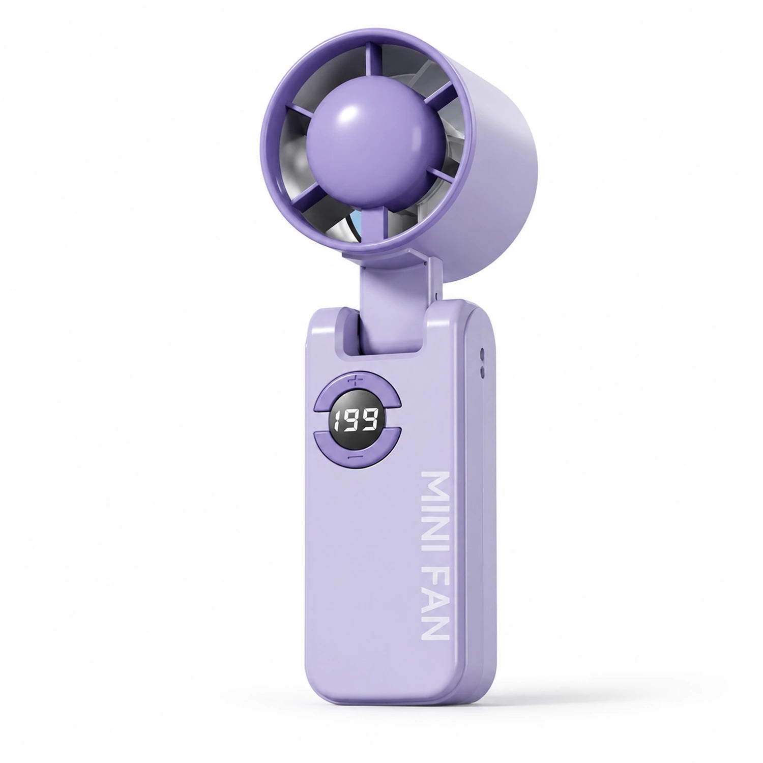 Portable Handheld Turbo Fan with LED Display